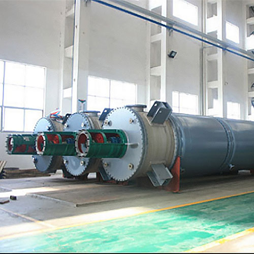 စက်မှု Centrifugal-Bladed Wiped Film Evaporator